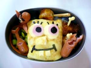 スポンジ・ボブ☆キャラ弁 レシピ・作り方